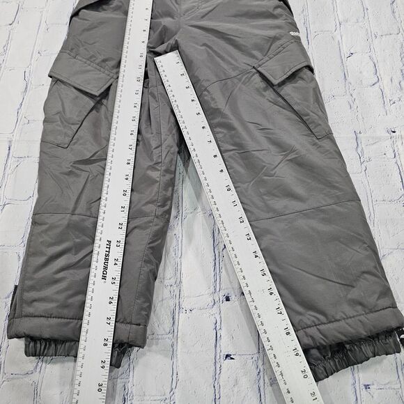 Reebok Insulated Adjustable Waist Snow Pants Gray YOUTH SIZE SMALL 8 - Picture 2 of 14